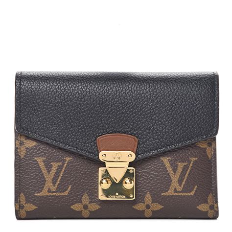 louis vuitton small wallet women's|louis vuitton black wallet women's.